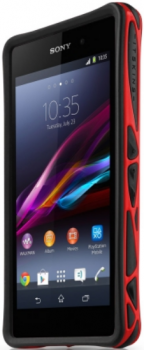 Чехол для Sony Xperia Z1 ITSKINS Venum Black Red Чехол для Sony Xperia Z1 ITSKINS Venum Black Red